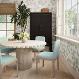 Rebecca Dining Chair, Light Blue-Furniture - Dining-High Fashion Home