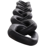 Reclaimed Wood Chain Link, Black-Accessories-High Fashion Home