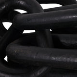 Reclaimed Wood Chain Link, Black-Accessories-High Fashion Home