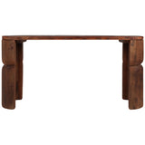 Reclaimed Wood Console Table, Natural