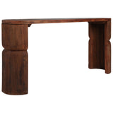 Reclaimed Wood Console Table, Natural