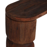 Reclaimed Wood Console Table, Natural