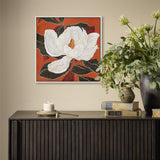 Red Magnolia by Laurel-Dawn Latshaw by Four Hands-Accessories Artwork-High Fashion Home