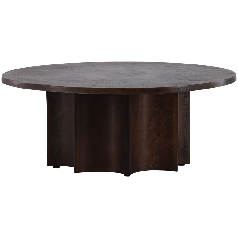 Redfern Coffee Table, Antique Bronze-Furniture - Accent Tables-High Fashion Home
