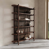 Redford Bookcase, Bark Brown
