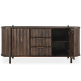 Redford Cabinet, Bark Brown-Furniture - Storage-High Fashion Home