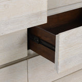 Reece 6 Drawer Dresser, Seashell White-Furniture - Bedroom-High Fashion Home
