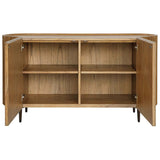 Reese 2 Door Cabinet, Natural
