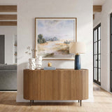 Reese 2 Door Cabinet, Natural
