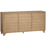 Reese 3 Door Sideboard, Natural-Furniture - Storage-High Fashion Home
