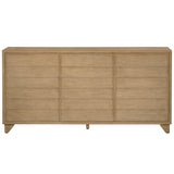 Reese 3 Door Sideboard, Natural-Furniture - Storage-High Fashion Home