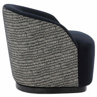 Reese Swivel Chair, Black