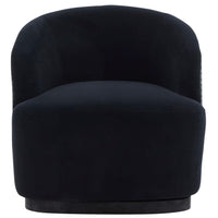 Reese Swivel Chair, Black