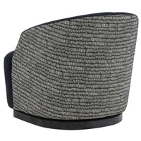 Reese Swivel Chair, Black