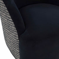 Reese Swivel Chair, Black