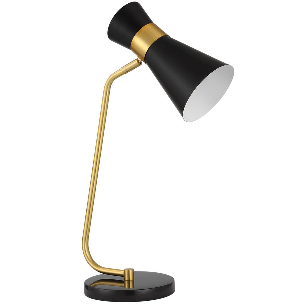 Reina Table Lamp, Gold-Lighting-High Fashion Home