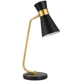 Reina Table Lamp, Gold-Lighting-High Fashion Home