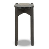 Relo End Table, Olive Cast Glass by Four Hands-Furniture - Accent Tables-High Fashion Home