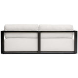 Remsen Outdoor 81" Sofa, Java Black/Oyster