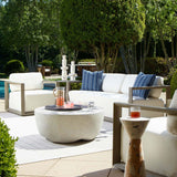 Remsen Outdoor 81" Sofa, Weathered Gray/Oyster