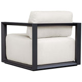 Remsen Outdoor Lounge Chair, Java Black/Oyster