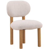 Renad Dining Chair, Cream, Set of 2-Furniture - Dining-High Fashion Home