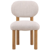 Renad Dining Chair, Cream, Set of 2-Furniture - Dining-High Fashion Home