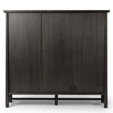 Renaud 3 Door Cabinet, Charcoal-Furniture - Storage-High Fashion Home