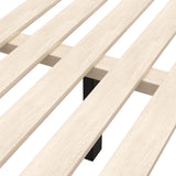 Repos Queen Bed, Black-Furniture - Bedroom-High Fashion Home