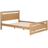 Repos Queen Bed, Brown-Furniture - Bedroom-High Fashion Home