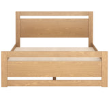 Repos Queen Bed, Brown-Furniture - Bedroom-High Fashion Home