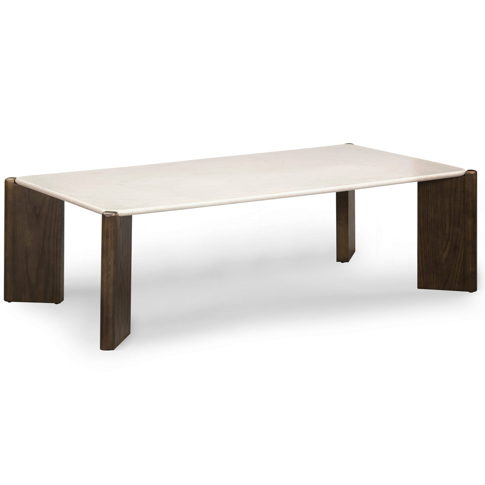Restis Rectangular Coffee Table, Cream