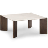 Restis Square Coffee Table, Cream