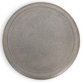 Reva Outdoor Round Coffee Table, Dark Gray-Furniture - Outdoor-High Fashion Home