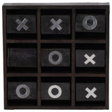 Revolving Tic Tac Toe, Black-Accessories-High Fashion Home