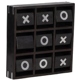Revolving Tic Tac Toe, Black-Accessories-High Fashion Home