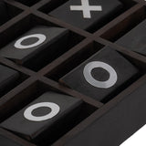 Revolving Tic Tac Toe, Black-Accessories-High Fashion Home