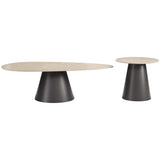 Reyes Coffee Table Set, Natural-Furniture - Accent Tables-High Fashion Home