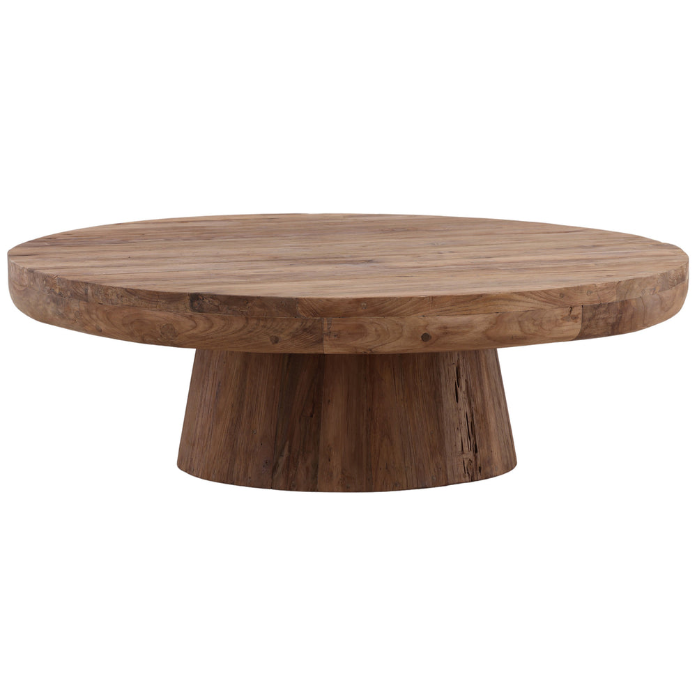 Reyna Coffee Table, Natural-Furniture - Accent Tables-High Fashion Home