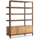 Reza Wide Bookcase by Four Hands
