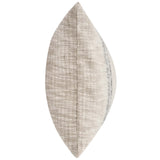 Ria Lumbar Pillow, Natural/Black