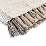 Ria Throw, Natural/Black