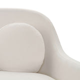 Rialto Sofa, White-Furniture - Sofas-High Fashion Home