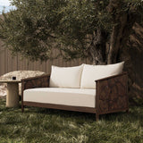Ridge 58" Outdoor Sofa, Alessi Linen by Four Hands