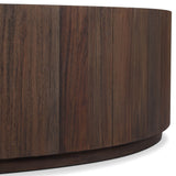 Ridge Outdoor Coffee Table, Saddle Brown by Four Hands