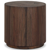 Ridge Outdoor End Table, Saddle Brown by Four Hands-Furniture - Outdoor-High Fashion Home