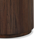 Ridge Outdoor End Table, Saddle Brown by Four Hands-Furniture - Outdoor-High Fashion Home