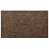 Ridge Outdoor Rectangular Coffee Table, Saddle Brown by Four Hands-Furniture - Outdoor-High Fashion Home