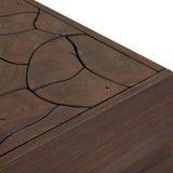Ridge Outdoor Rectangular Coffee Table, Saddle Brown by Four Hands-Furniture - Outdoor-High Fashion Home