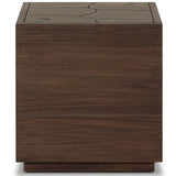 Ridge Outdoor Square End Table, Saddle Brown by Four Hands-Furniture - Outdoor-High Fashion Home